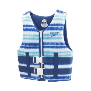 Brand new Speedo Youth Life Jacket Vest in Blue Tie-Dye